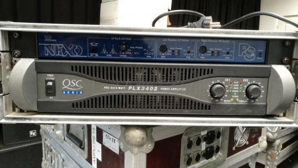 QSC PLX 3402 et Nexo TD PS15