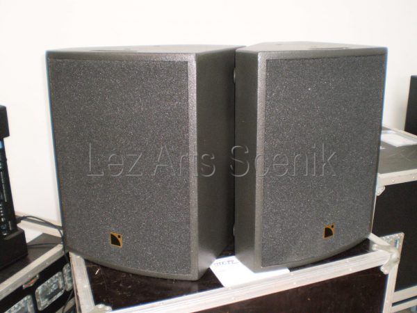 Système L'Acoustics MTD 112b, LA17a et MTD 112LLca